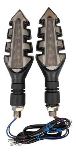 Мигач за Мотоциклет LED Бягащ+Дневна R268