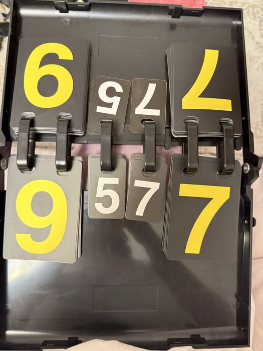 Табло счетчик для волейбола новый