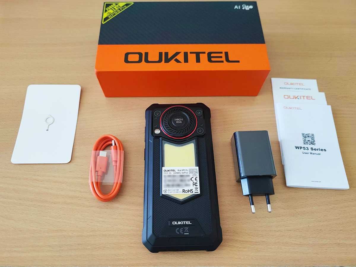 Нов Oukitel WP53 Pro, удароустойчив, 11000mah, Голям говорител
