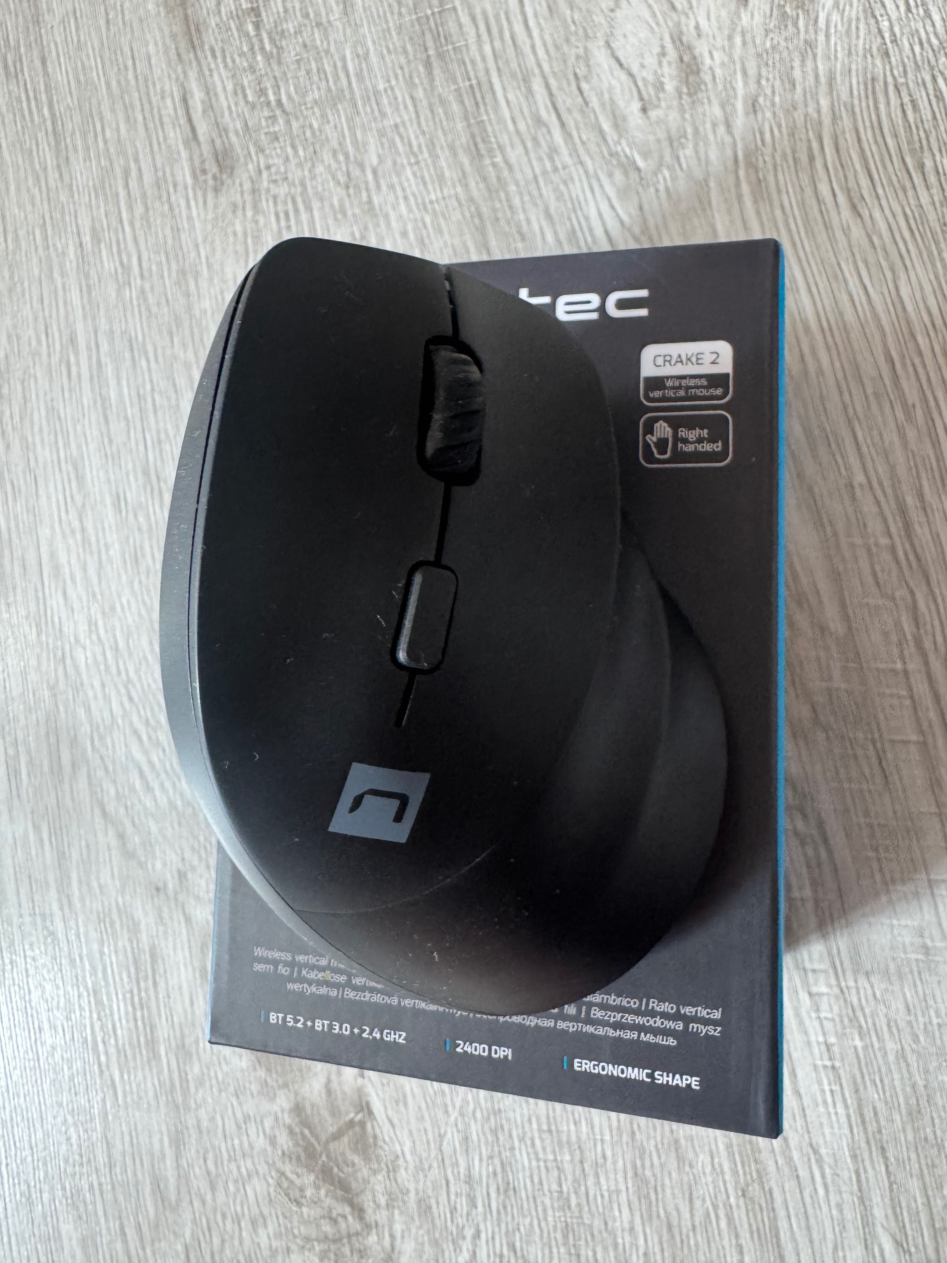 Ергономична мишка Natec Crake – Като нова, USB
