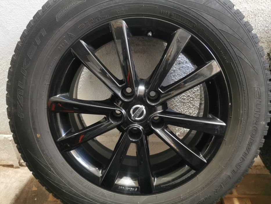 Jante originale Nissan Qashqai / X-Trail R.17 cu anvelope de iarna