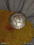 Monedă 20 pence Elizabeth a ll-a 1982