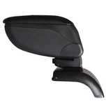 Cotiera BestAutoVest pentru Seat Leon 3 2013-, rabatabila cu capac culisabil imbracat in piele eco, model ArmCik