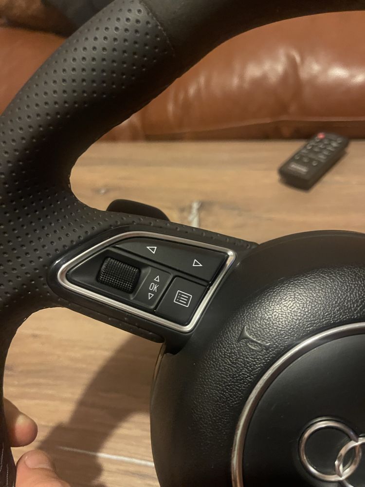 Волан с пера и бег Audi A6 C7