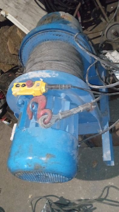 Лебёдка электрическая KDJ на 380 в 6 т грузоподъёмность практически но