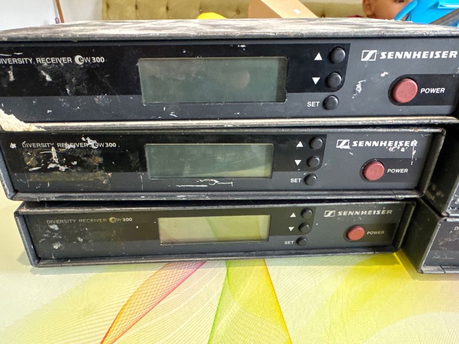 Sennheiser EW300 G1 – receptor profesional UHF Diversity
