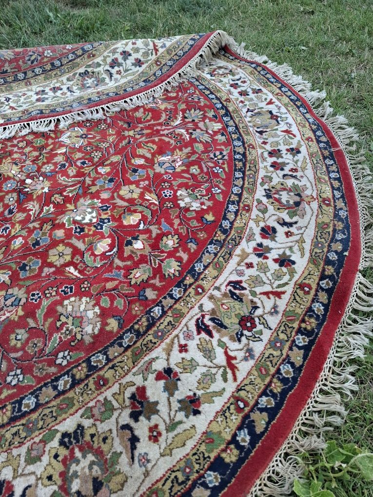 Персийски Килим Кашан Кръг
