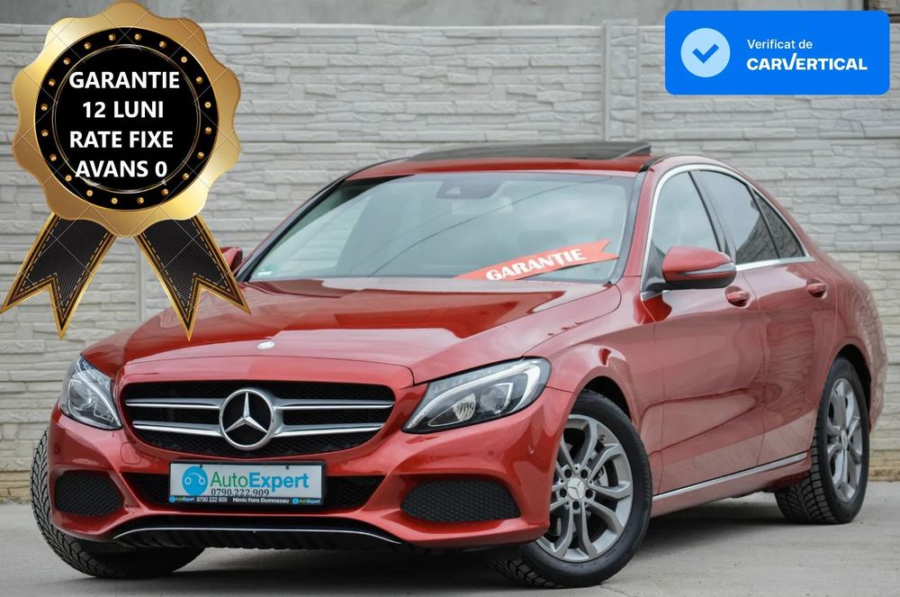 Mercedes-Benz C 2017 Mercedes-Benz C-Klasse C 200 Avantgarde/Rate Fixe/Avans 0