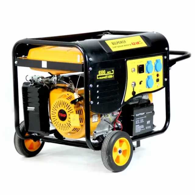 Генератор за ток с автоматика BULPOWER 6.5 KW Монофазен с колела