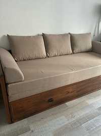 Pat extensibil, canapea extensibila, divan, ca nou, în garanție