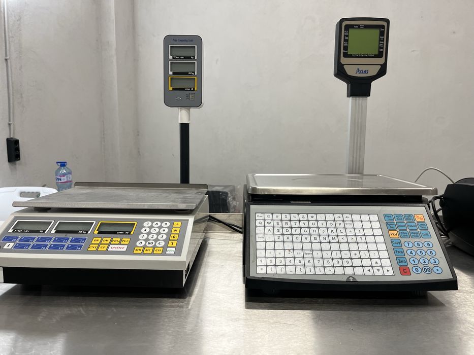 Етикетиращи везни, складова програма