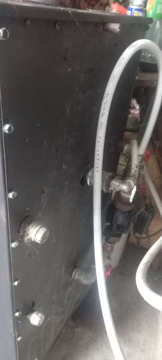 Камина с водна риза и фурна