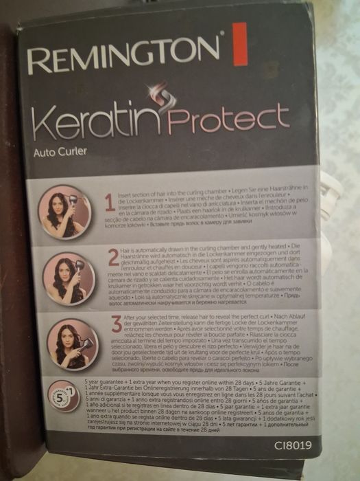 Ondulator automat Remington keratin protect