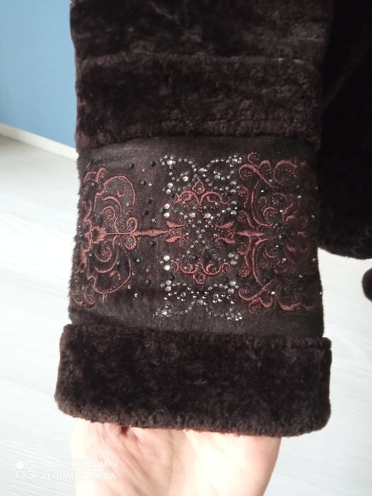 Кожух естествена кожа и косъм Турция