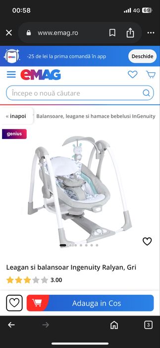 Balansoar bebelusi