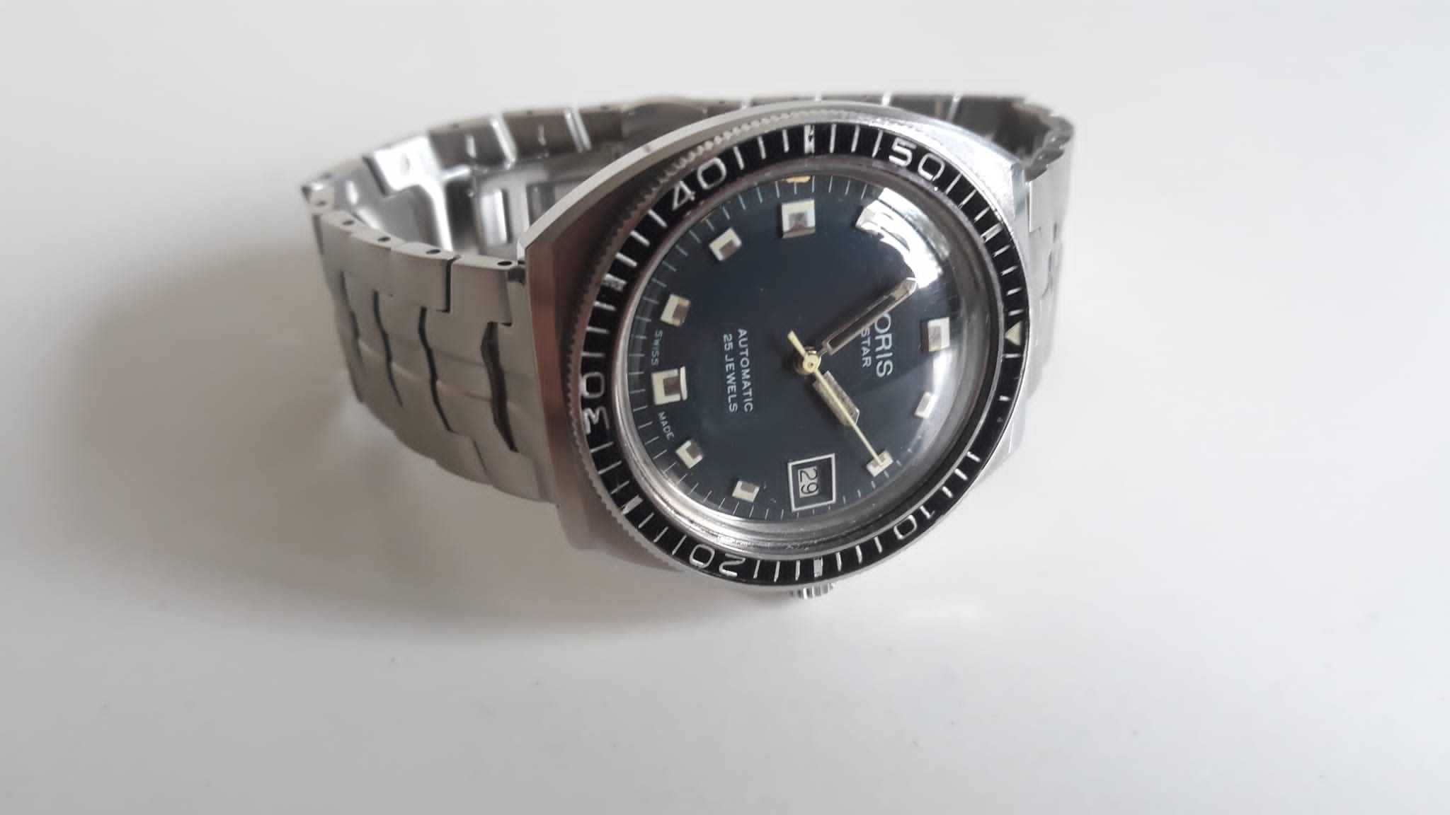 Ceas Vintage - Colectie an 1970 Oris Star Automatic 25 Jewels RARITATE