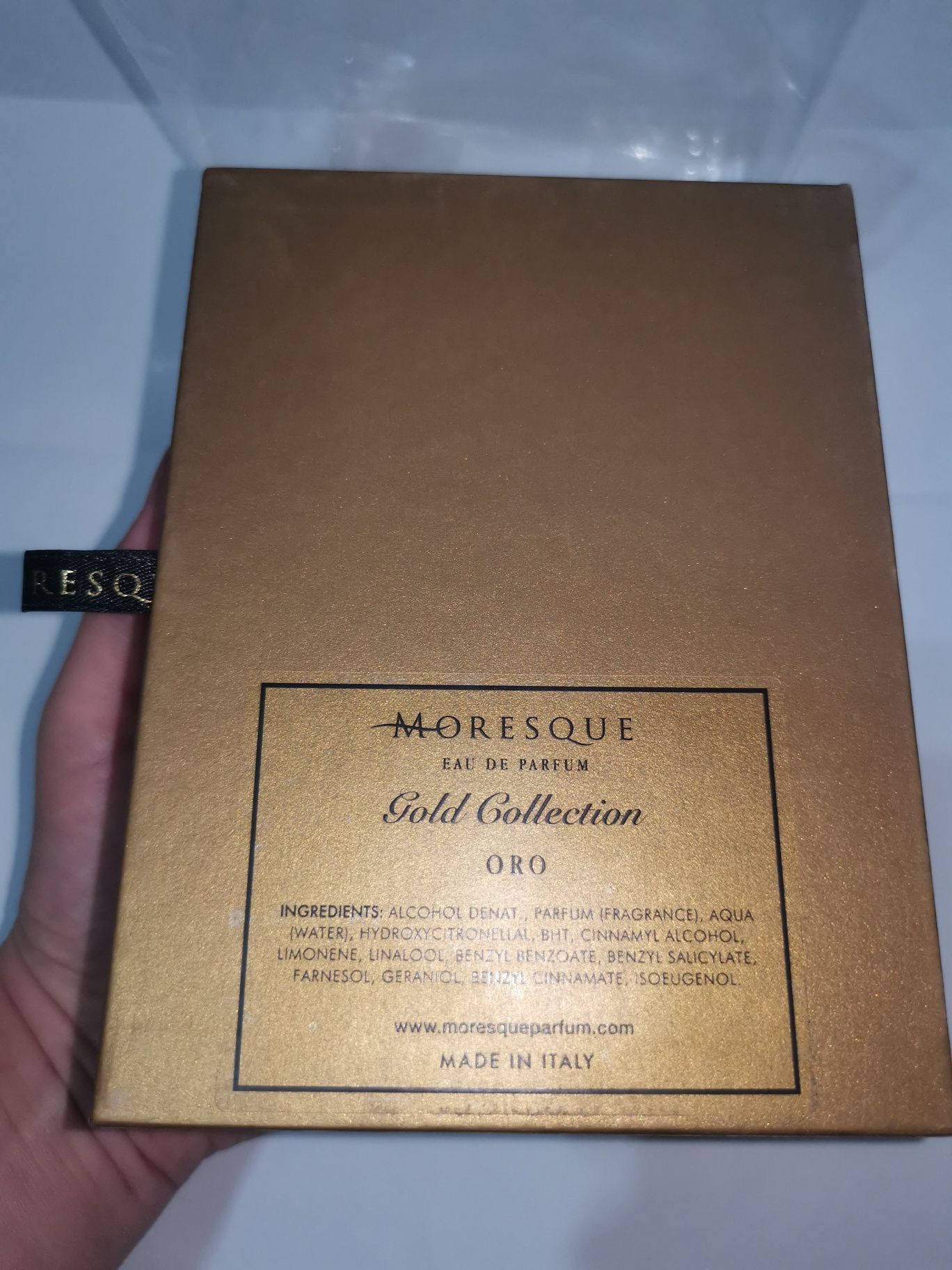 Parfum MORESQUE ORO Gold Collection - edp 50 ml
MORESQUE GOLD COLLECT