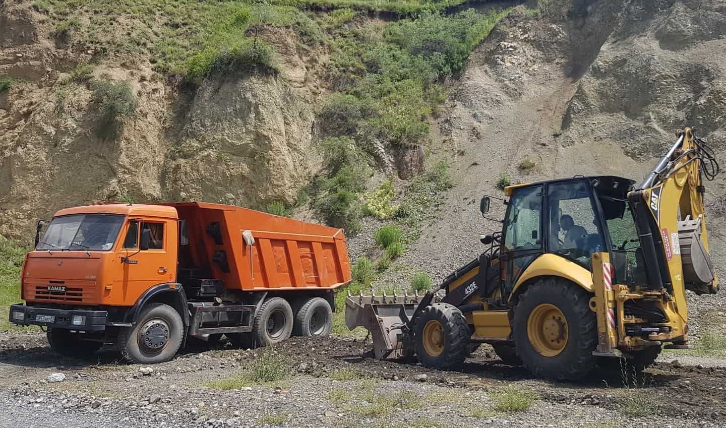 Петушок 3в1 трактор вывоз мусор, камаз экскаватор погруз