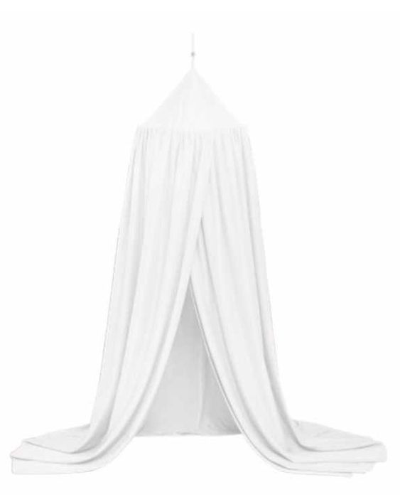 Baldachin rotund SESAMIS, 450x230x56 cm, alb