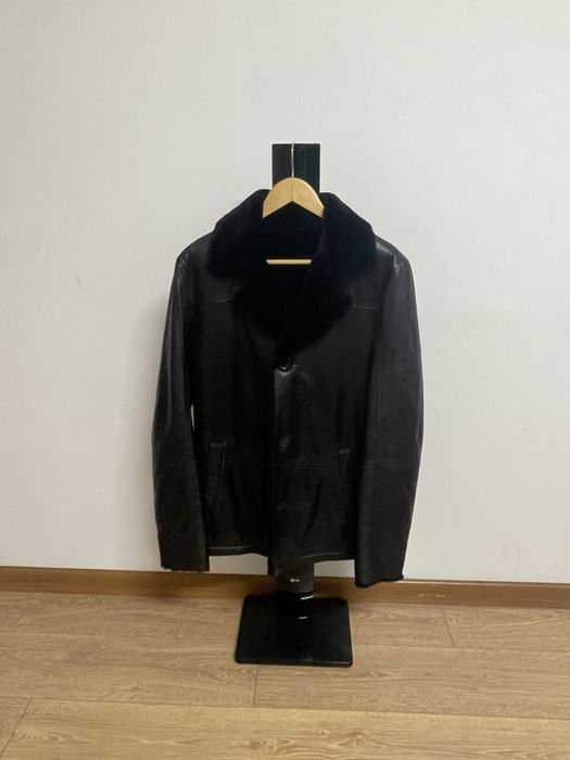 Мужская дубленка