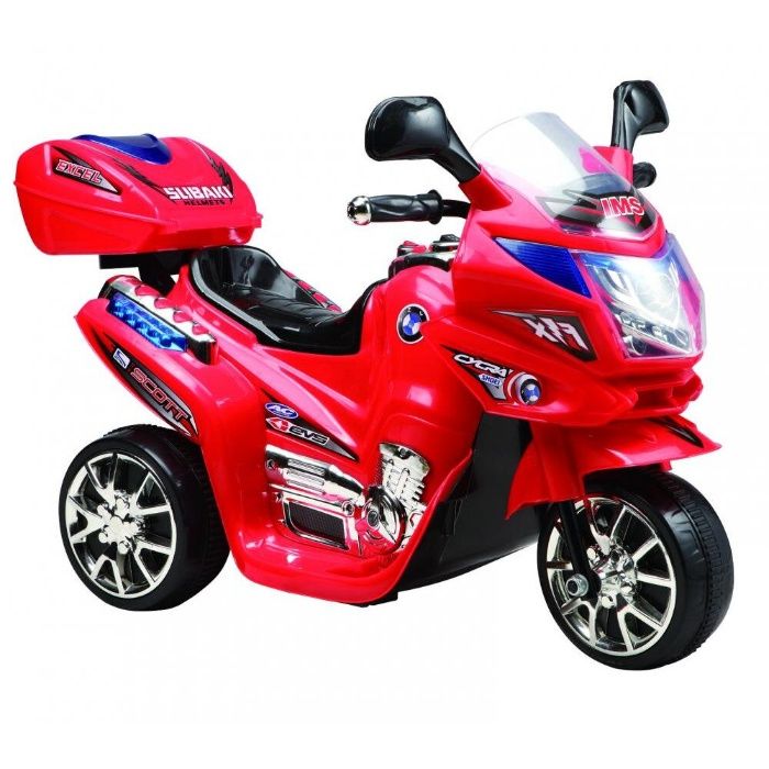 Mini Motocicleta electrica C051 35W cu 3 roti STANDARD #Rosu