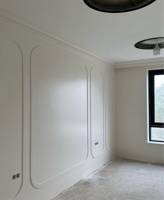 Безвоздушная покраска стен и потолков жилых,коммерческих помещений