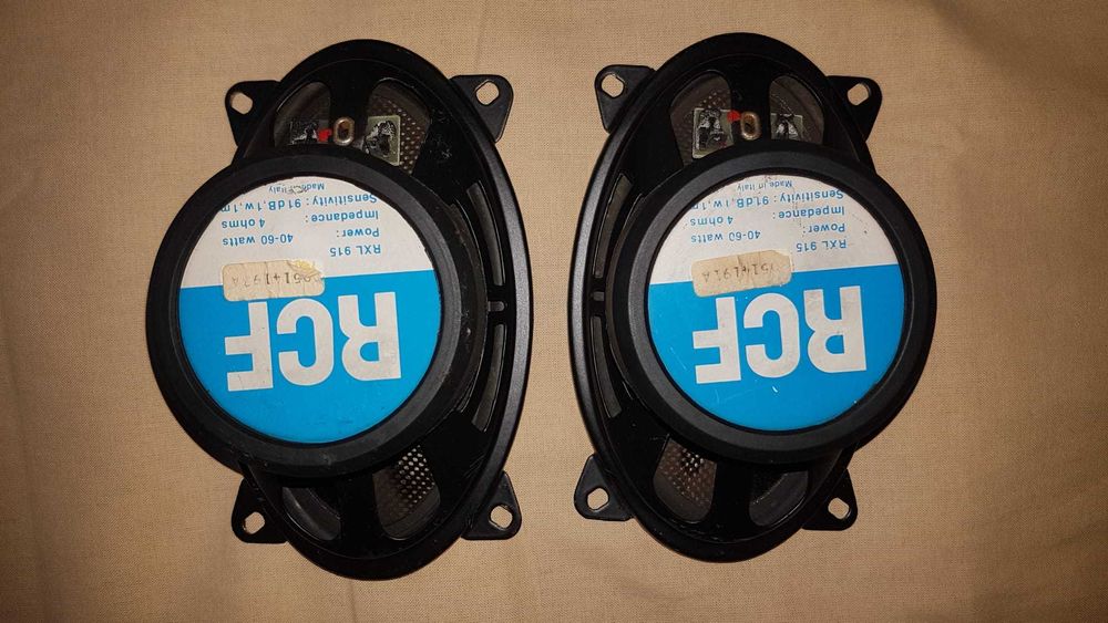 Difuzoare auto vintage RCF carbon