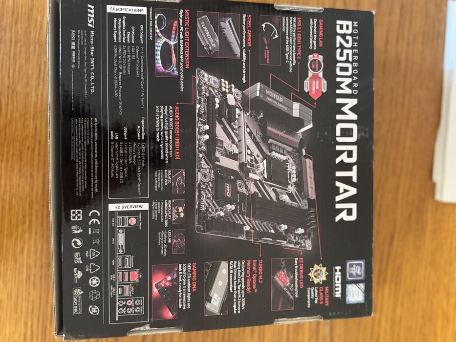 Placa de baza Mai B250M mortar