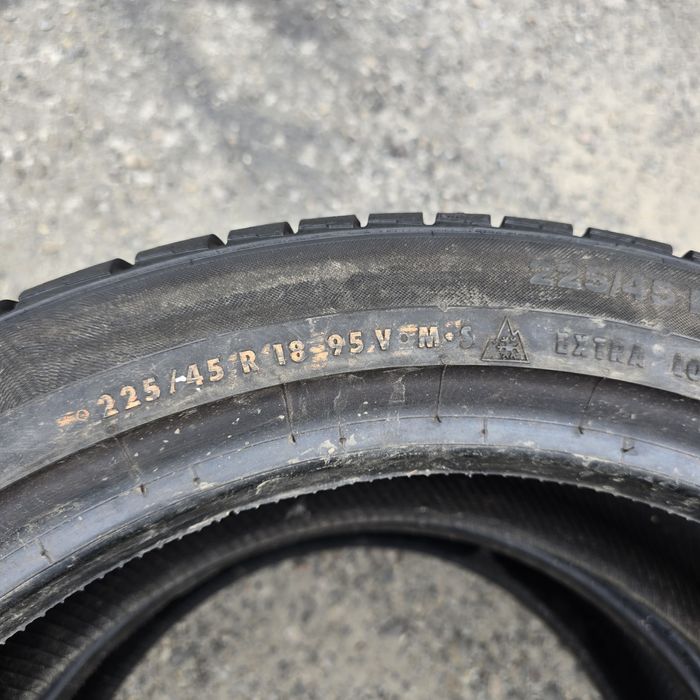 2x 225/45/18 M+S CONTINENTAL 2019 RUNFLAT Stare impecabila