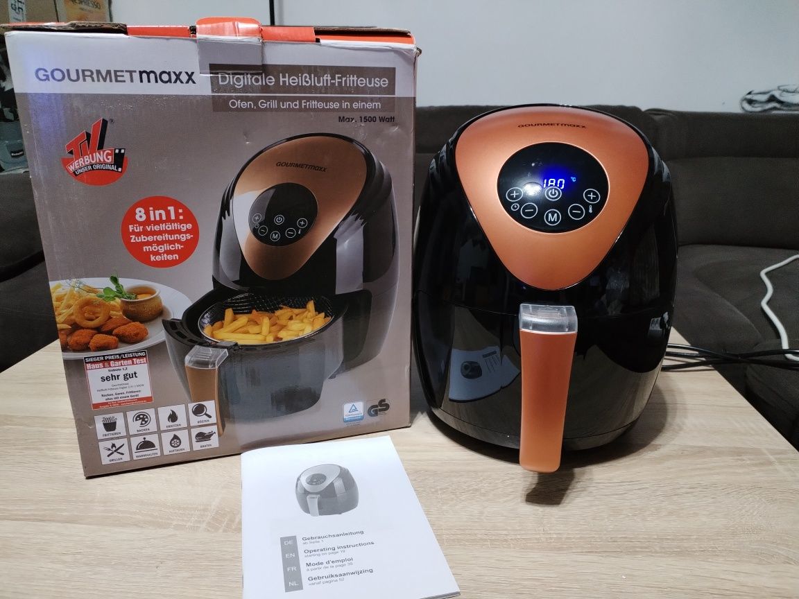 Airfryer (friteuza cu aer cald) GOURMETMAXX, made UK, NOU