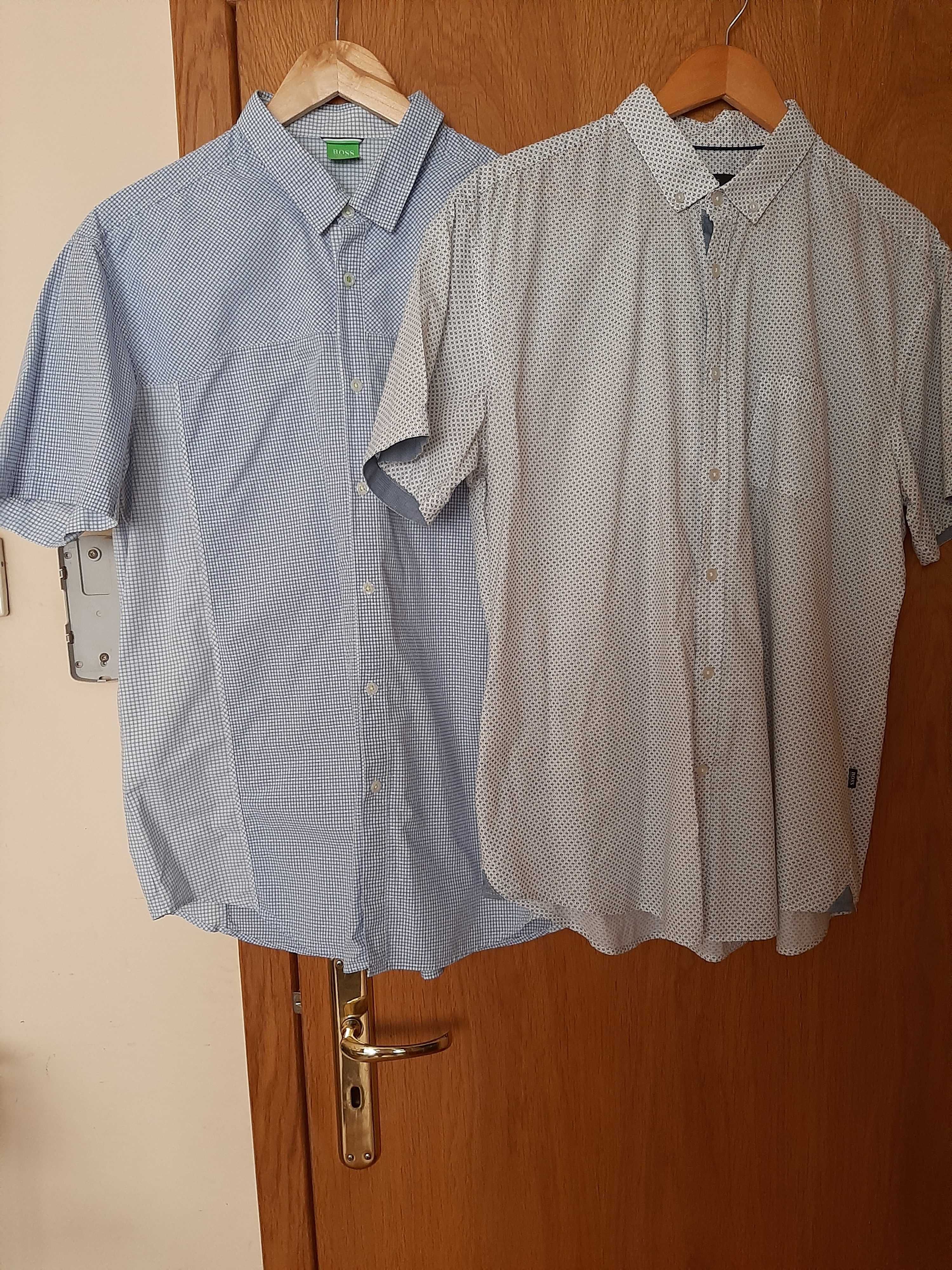 Мъжки ризи HUGO BOSS с къс ръкав, размер XXL.Като нови!Оригинални!