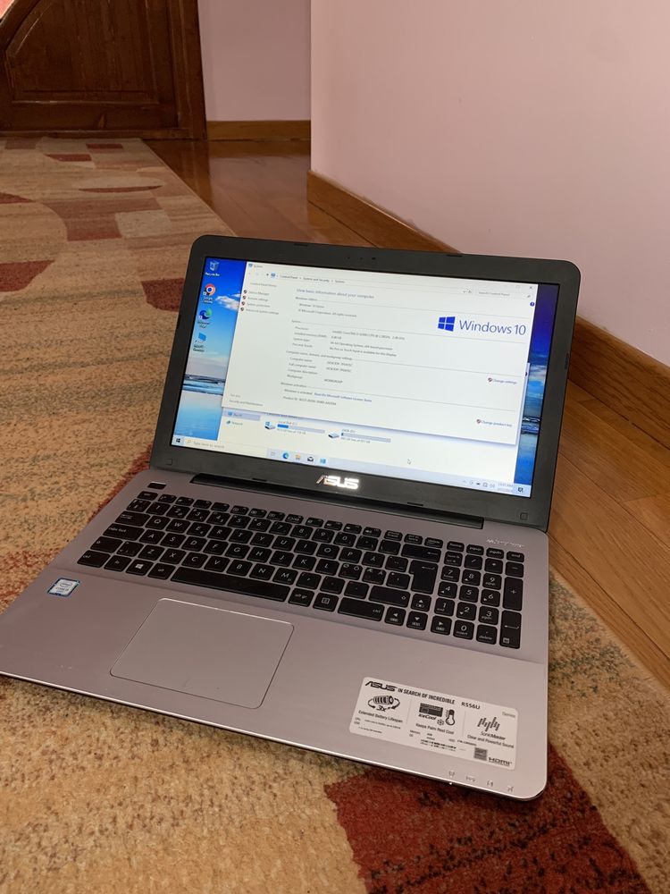 Laptop Asus R556U, intel i5-6200,8gb ram ddr4,