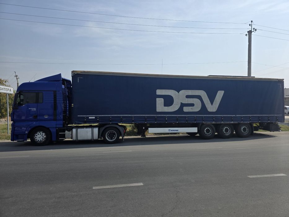 MAN TGX EURO 6 + KRONE прицеп Сотилади