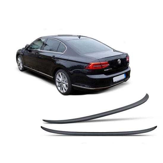 Тунинг Лип Спойлер, VW Passat B8 2015/2020, Piano Black