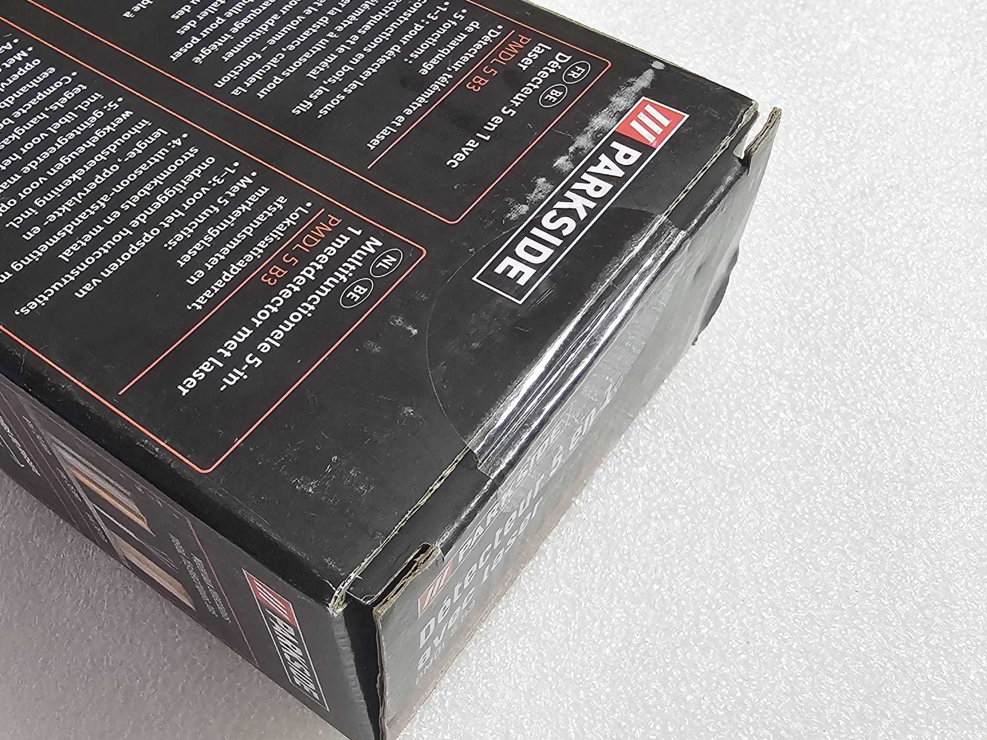 Detector multifunctional Parkside 5 în 1, ruleta laser 10m - poze