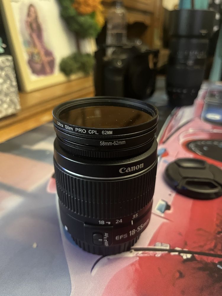 Camera Foto DSLR Canon 60D  2 obiective