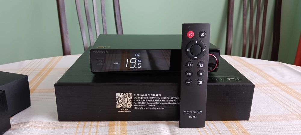 DAC Topping E70 +дистанционно