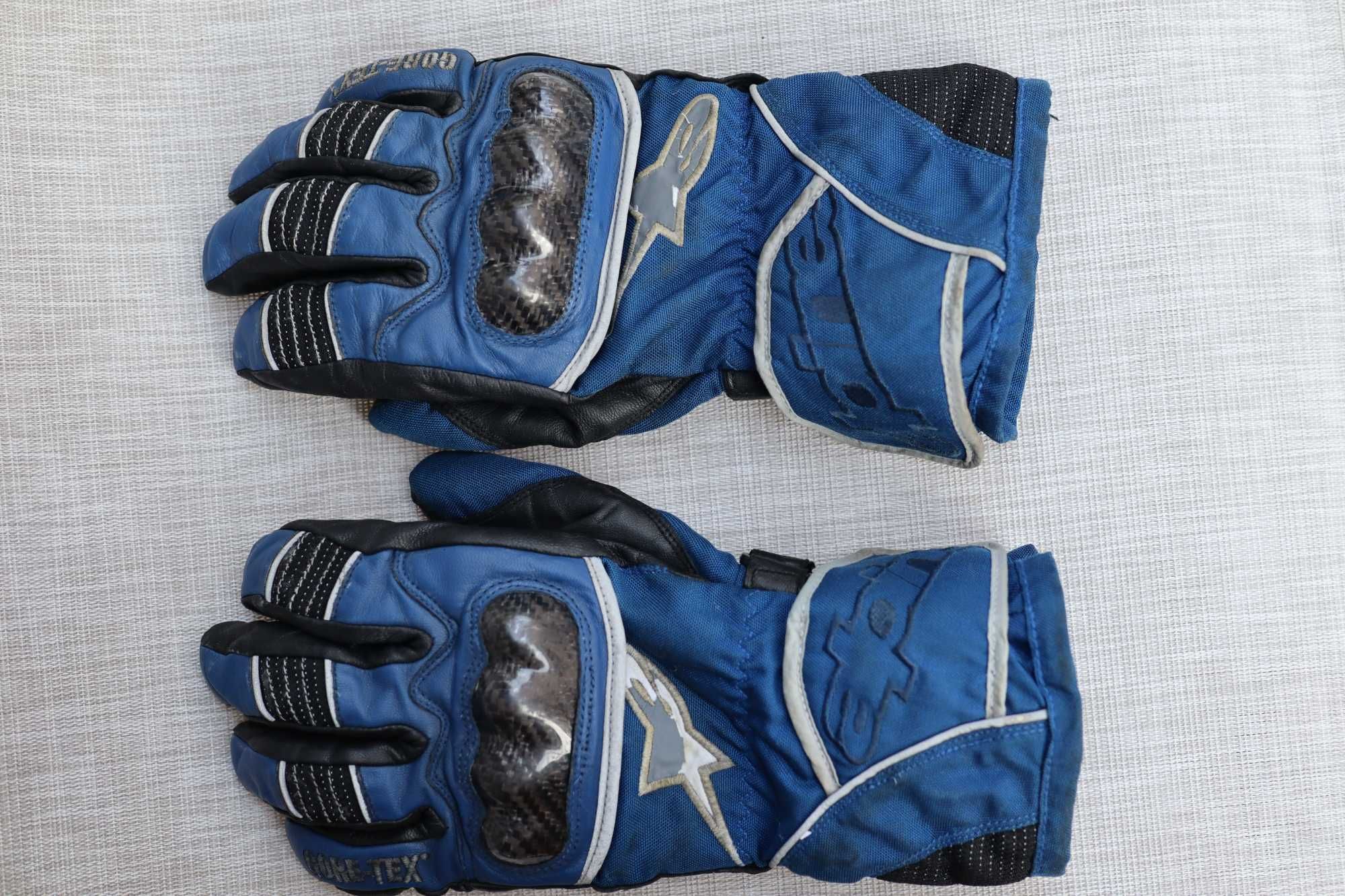 Ръкавици Gore-tex, Alpinestars, сини, размер L/10, екипировка за мотор