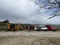 Inchiriez buldoexcavator miniecavator bobcat