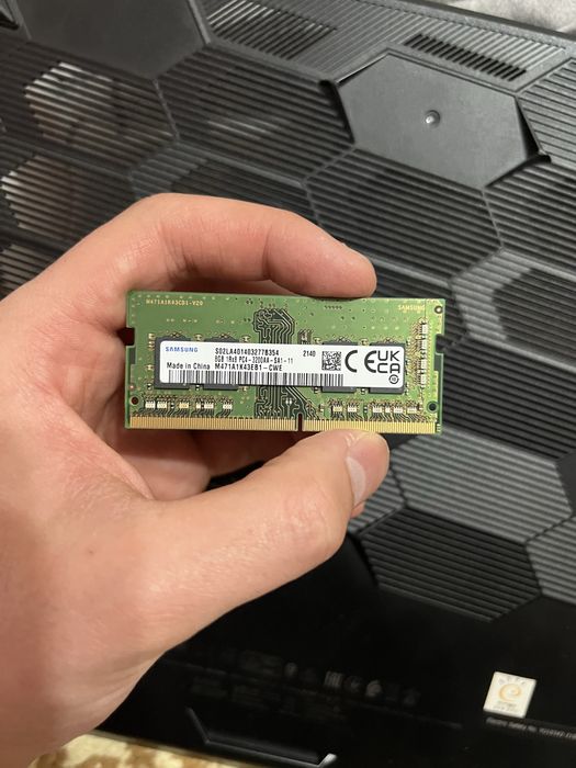 Samsung DDR4 SO-DIMM 8 ГБ 3200MHz CL22. (8gb 2x 16gb)