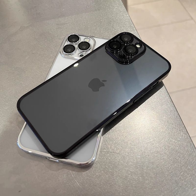 Iphone 16,15,14,13 всички модели кейс с протектор за камерата +Протект