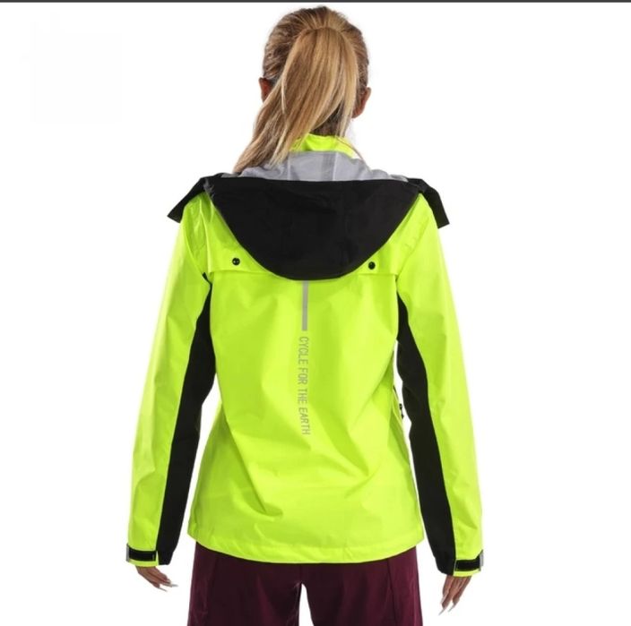 Geaca de ploaie bicicleta impermeabilă 10k WuliBike, ușoară, NOU