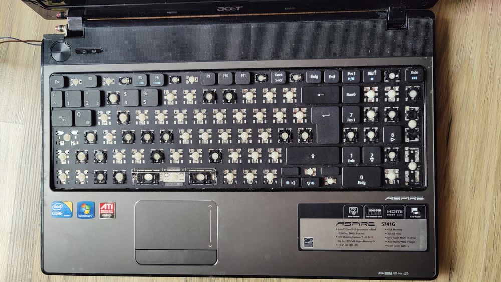 acer 5741G лаптоп i5