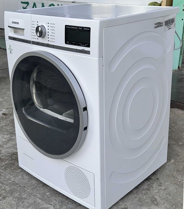 Сушилня Siemens iQ800 с термопомпа WT47Y701 iSensoric Premium