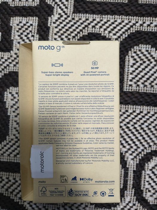 Motorola Moto g05