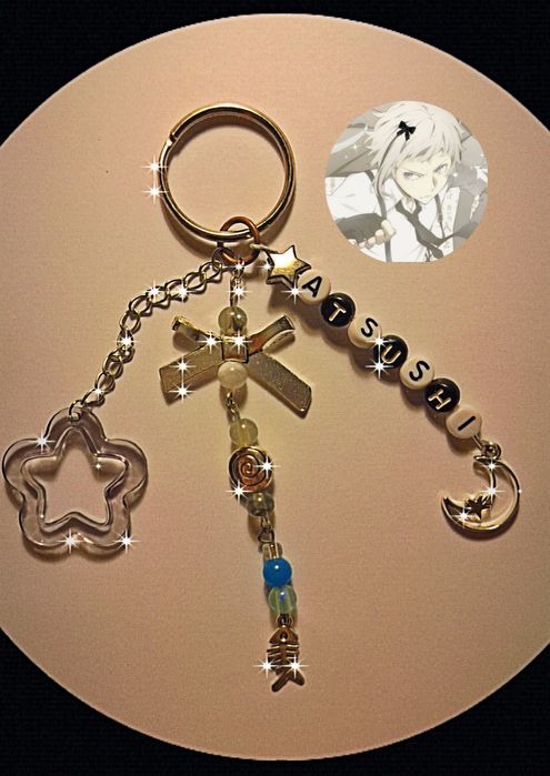 Bungo stray dogs handmade keychains