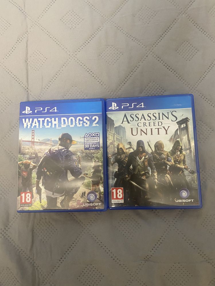Продавам ps4 игри,като 2 игри-50 лв