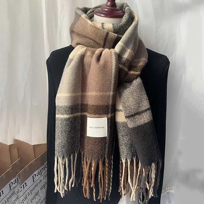 Теплый шарф Cashmere