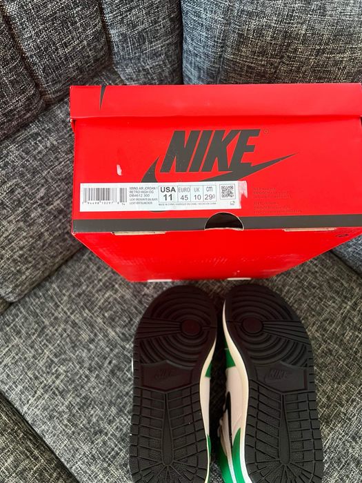 Air Jordan 1 High Lucky Green 45