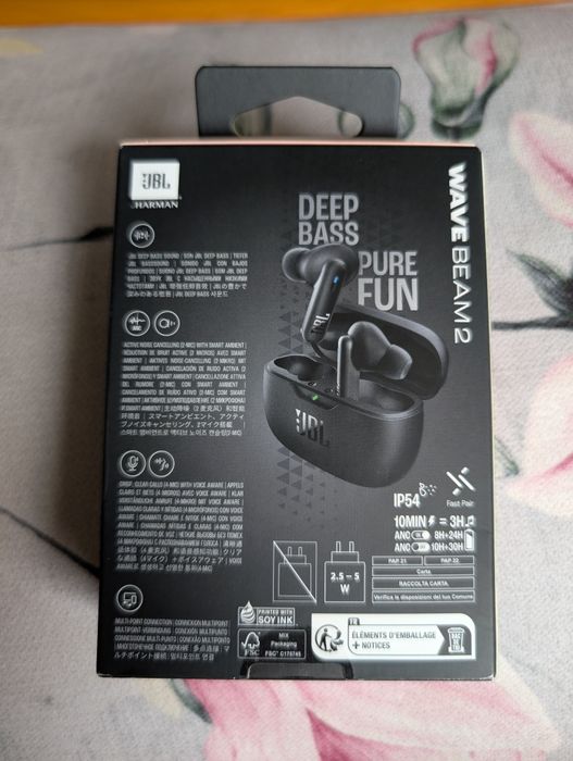 Casti audio air pods JBL noi